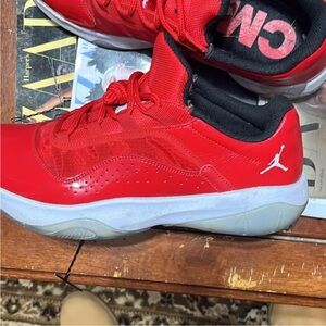 Mens Red Athletic Shoes